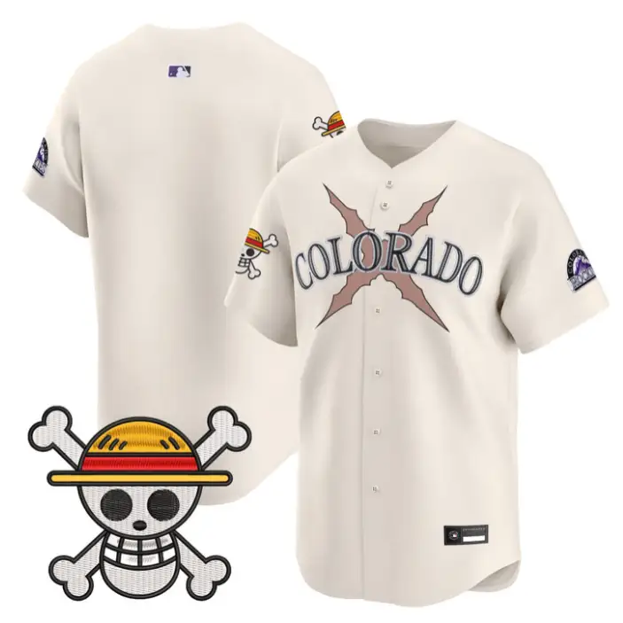Team Jersey Blank Colorado Rockies One Piece Premier Stitched