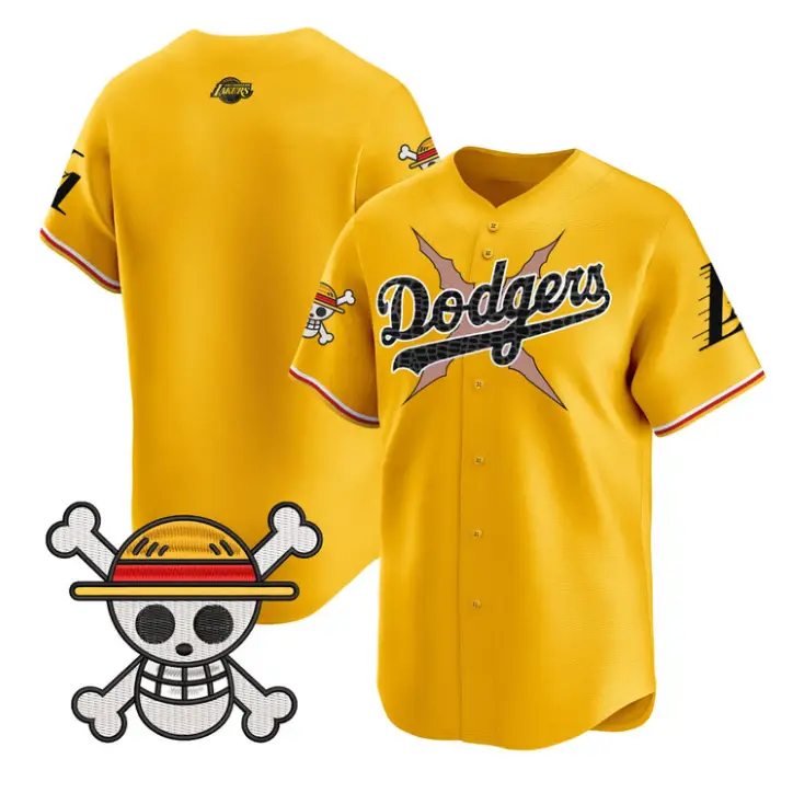 Team Jersey Blank Dodgers One Piece Mamba Premier Stitched