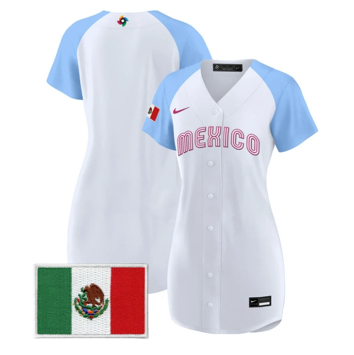 Team Jersey Blank Team Mexico 2026 World Baseball Dress Stitched