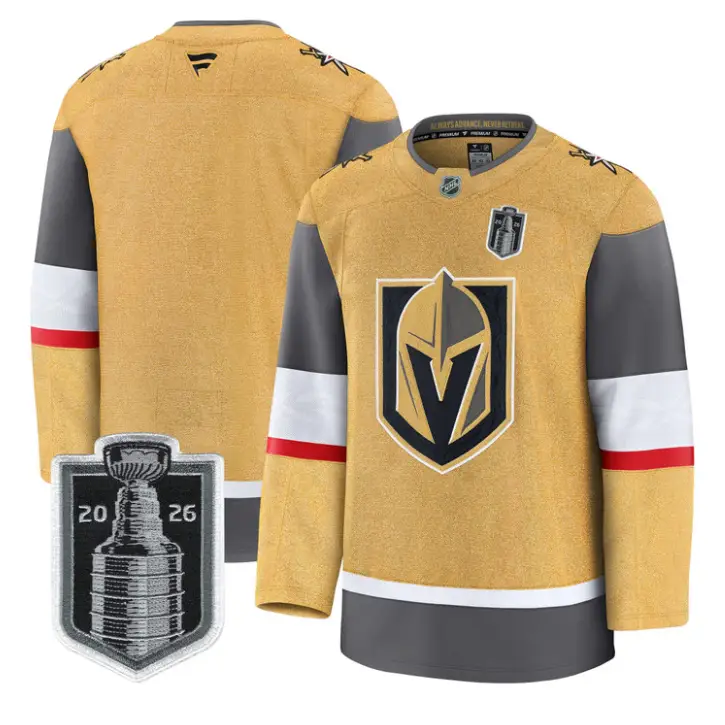 Team Jersey Blank Vegas Golden Knights 2026 Stanley Cup Stitched