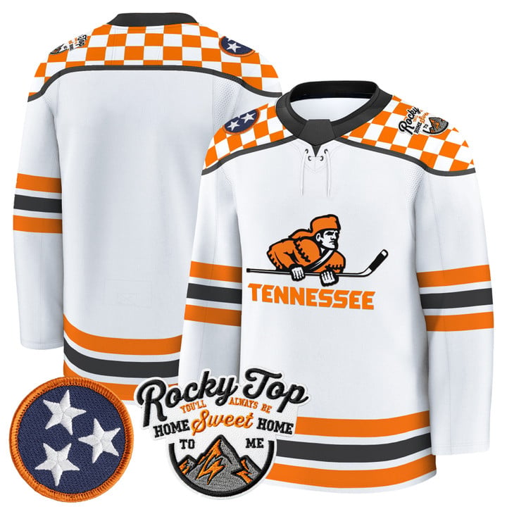 Team Jersey Tennessee Volunteers 2025-26 Hockey Premium Stitched