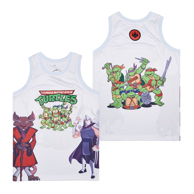 Teenage Mutant Ninjia Turtles Movie Basketball Jersey