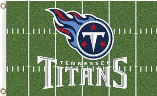 Tennessee Titans Green Flag 3X5 Ft Polyester Banner USA 90x150cm