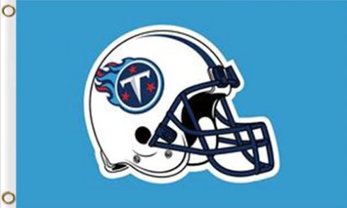 Tennessee Titans Helmet US Flag 3X5 Ft Polyester Banner USA 90x150cm