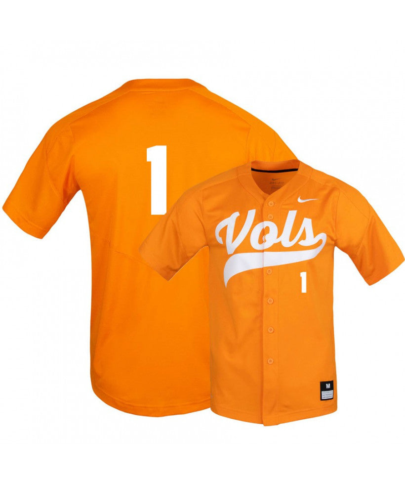 Tennessee Volunteers 1 Alerick Soularie Elite Orange Baseball Jersey