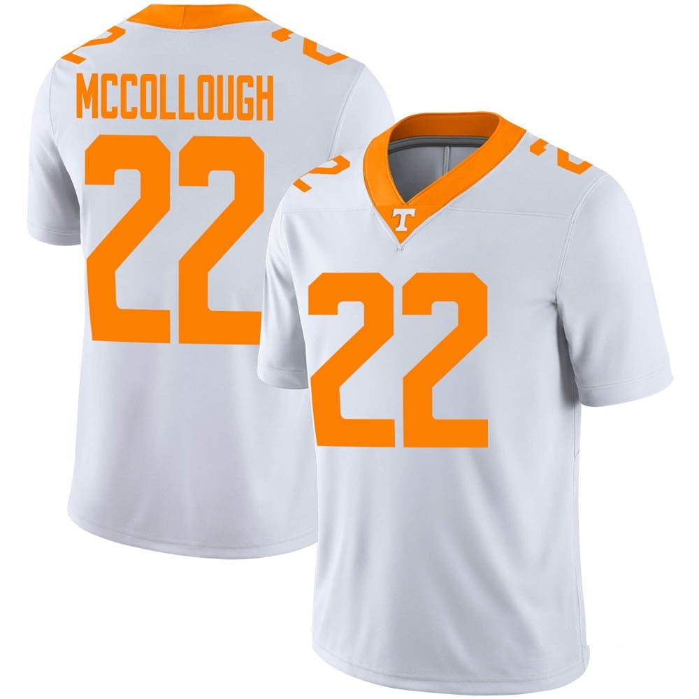 Tennessee Volunteers Jaylen Mccollough Jersey #22 College Football White