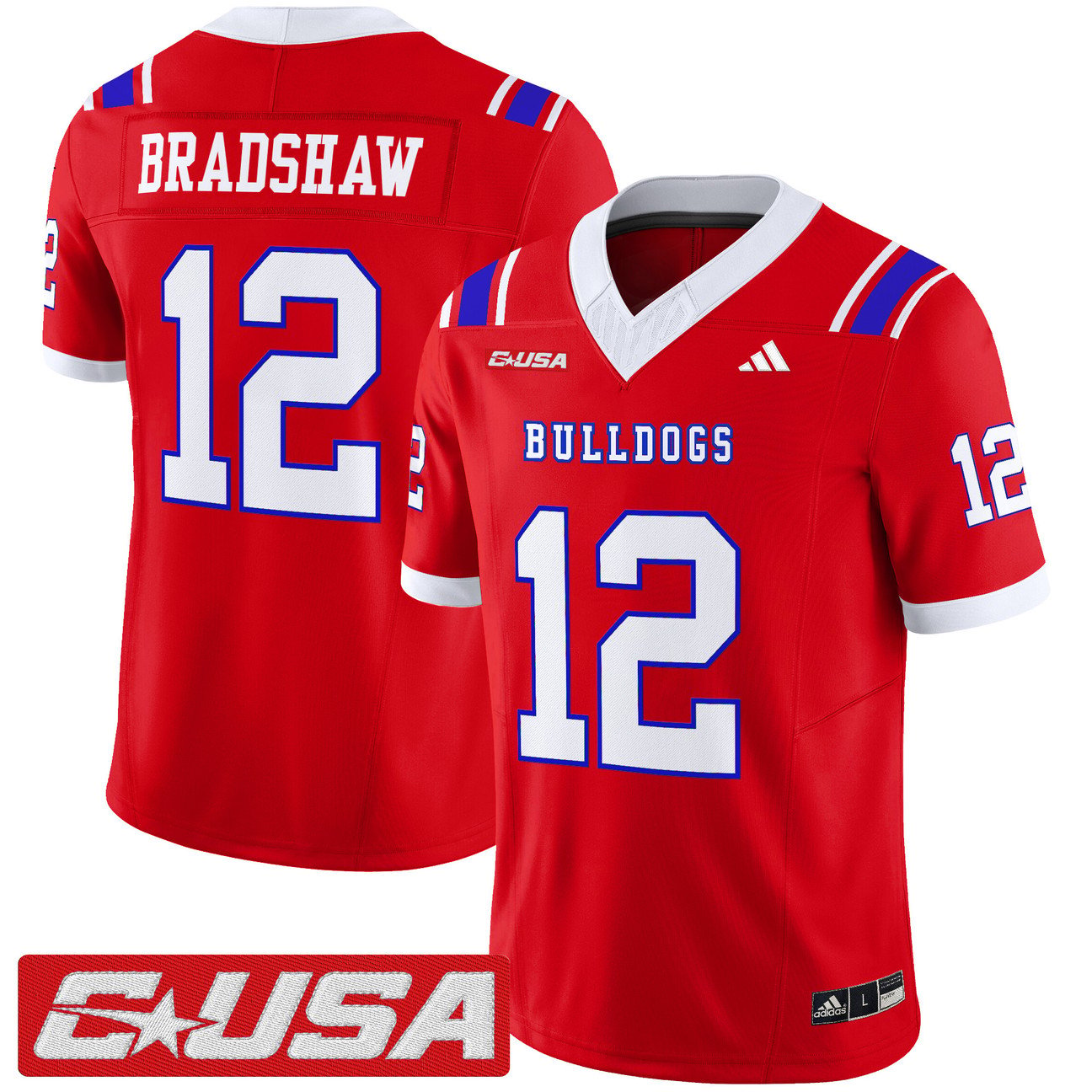 Terry Bradshaw Jersey #12 Louisiana Tech Bulldogs 2025 Limited Stitched