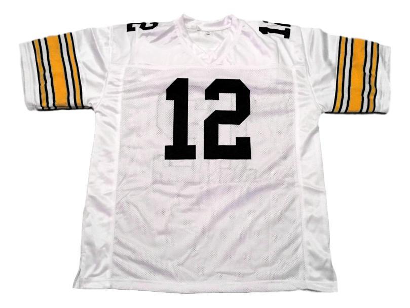 Terry Bradshaw CUSTOM STITCHED Unsigned Football Jersey White