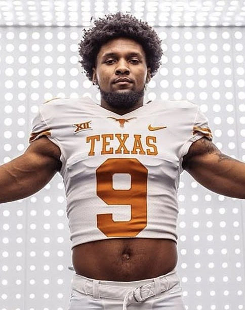 Texas Longhorns Jahleel Billingsley Jersey #9 College Football White