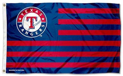 Texas Rangers Nation Sport Flag 3X5Ft Banner USA Polyester with Brass Grommets