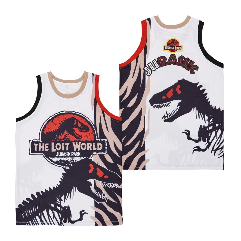 The Lost World Jurassic Park Movie Basketball Jersey