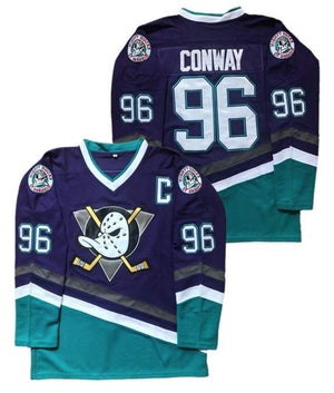 The Mighty Ducks #96 Conway Team Hockey Jersey