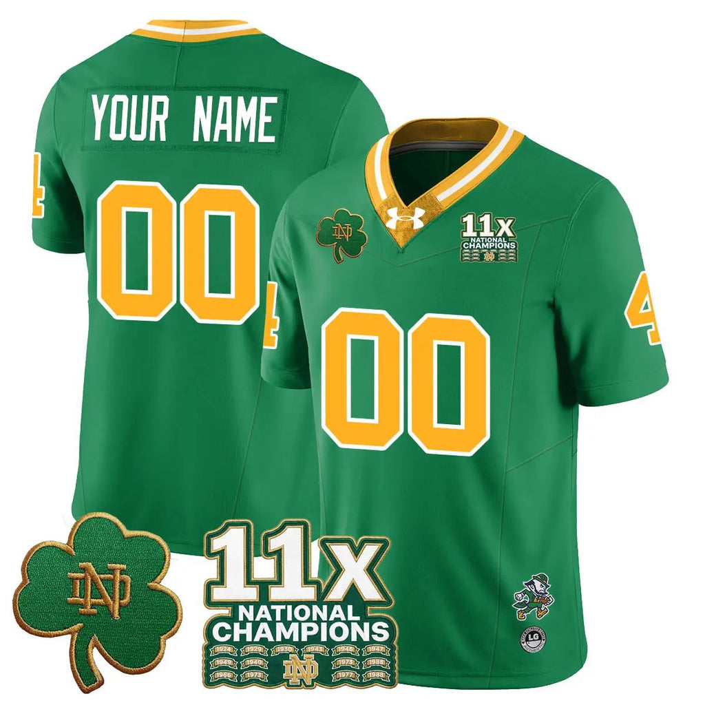 Men Notre Dame 11x-Time Football National Champions Vapor Limited Jersey