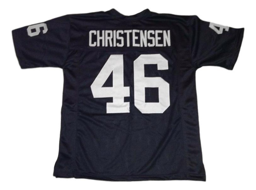 Todd Christensen CUSTOM STITCHED Unsigned Football Jersey Black