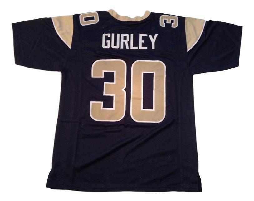 Todd Gurley CUSTOM STITCHED Unsigned Football Blue Jersey