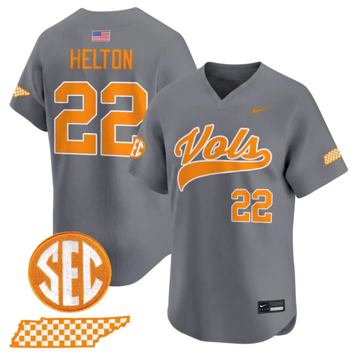 Todd Helton Jersey #22 Tennessee Vols 2026 Smokey Series Stitched