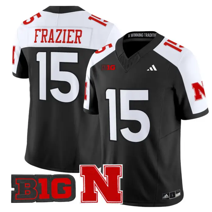 Tommie Frazier Jersey #15 Nebraska Cornhuskers 2026 Vapor Stitched