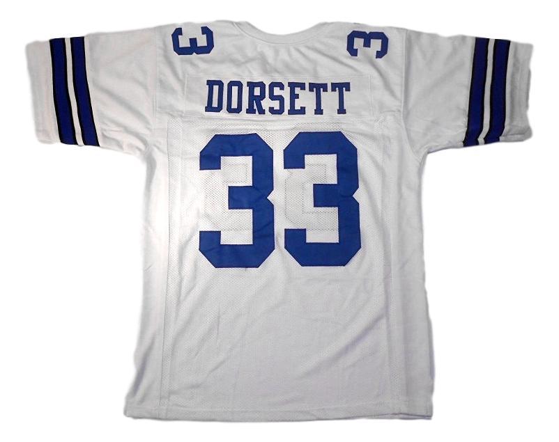 Tony Dorsett CUSTOM STITCHED Unsigned Football Jersey White