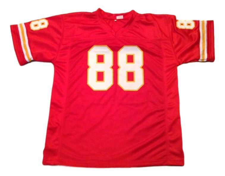 Tony Gonzalez CUSTOM STITCHED Unsigned Football Jersey Red