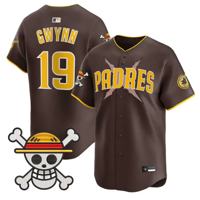 Tony Gwynn Jersey #19 Padres One Piece Premier Limited Stitched