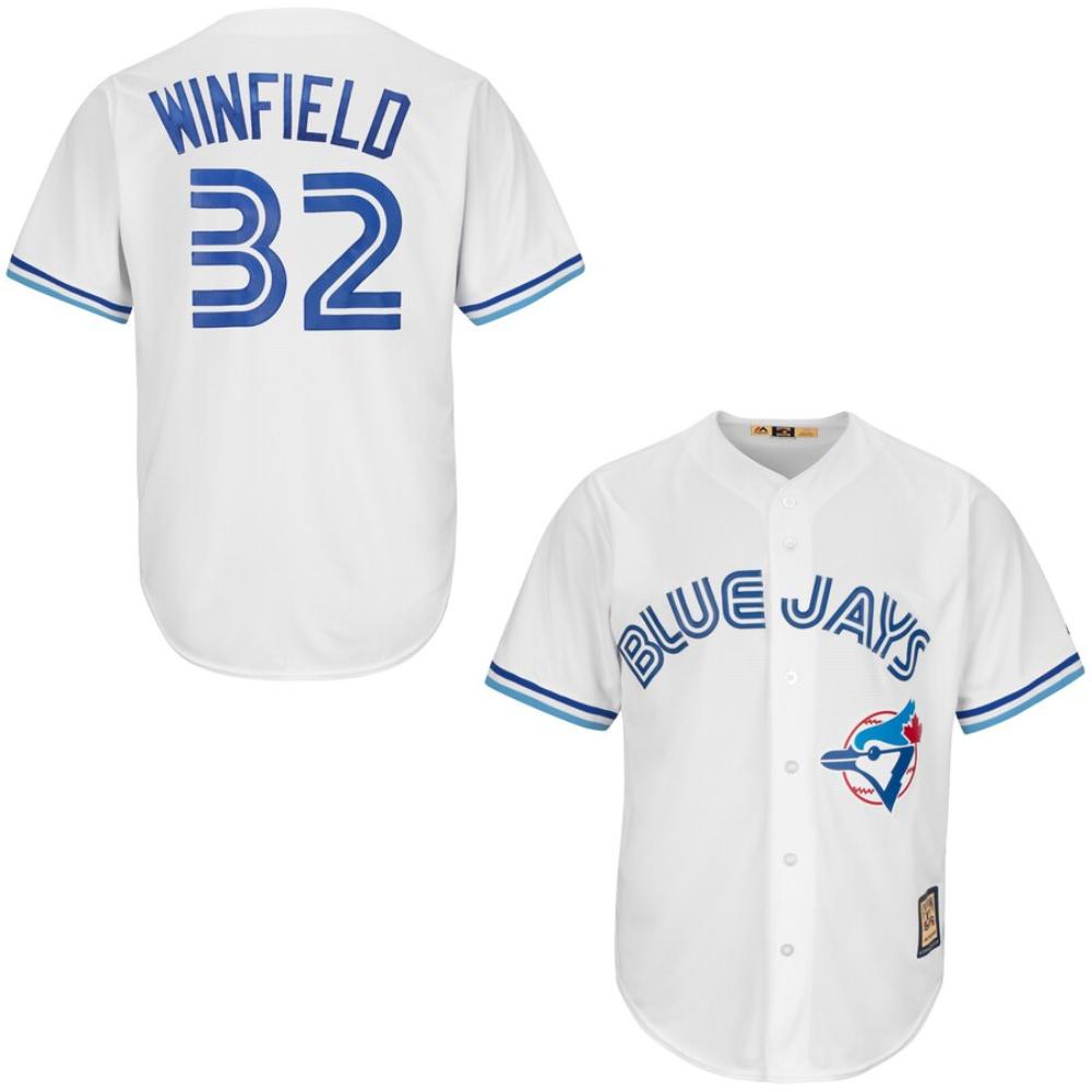 Toronto Blue Jays Dave Winfield White Throwback Jersey