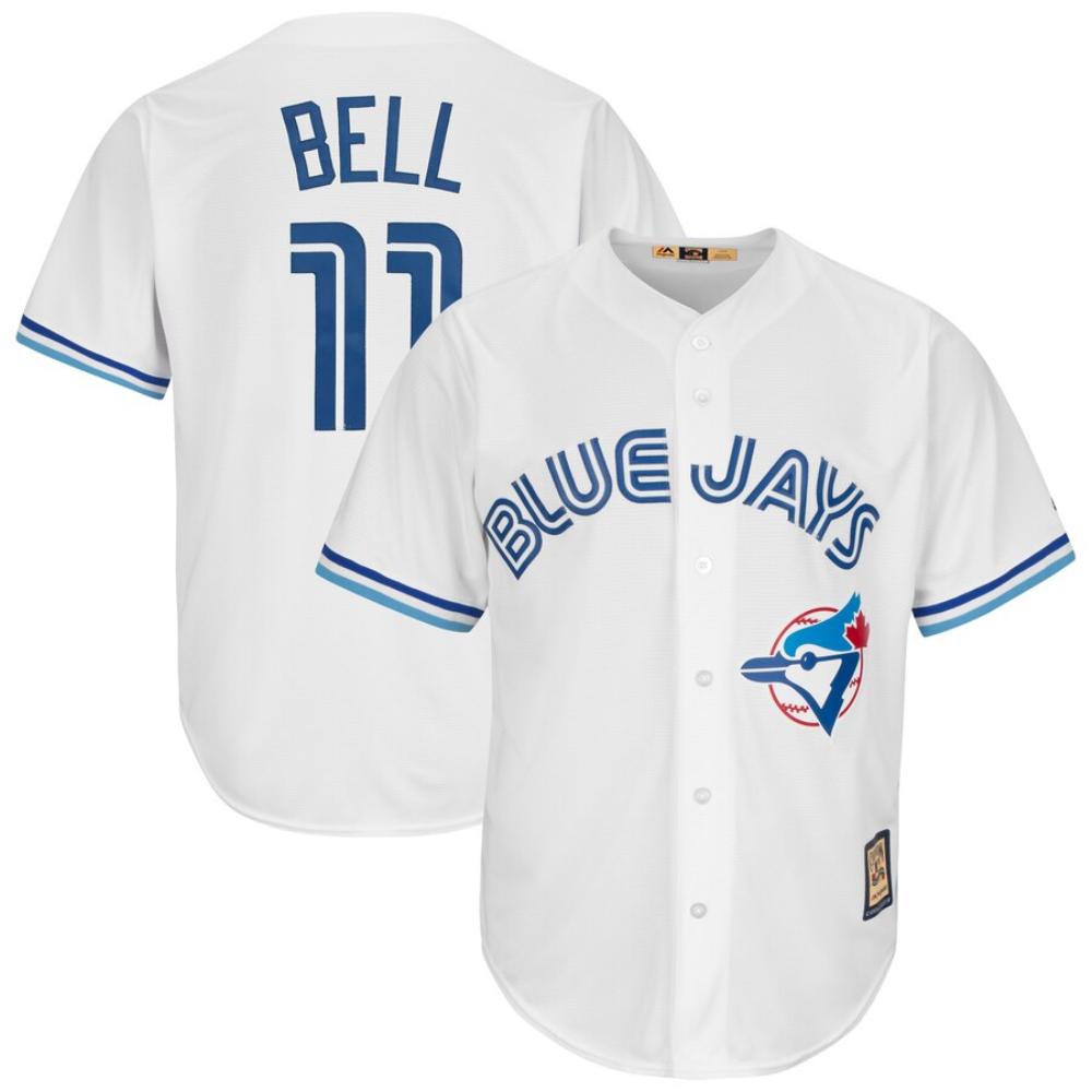 Toronto Blue Jays George Bell White Throwback Jersey