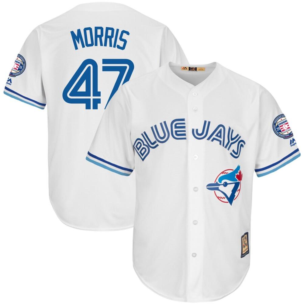 Toronto Blue Jays Jack Morris White Throwback Jersey
