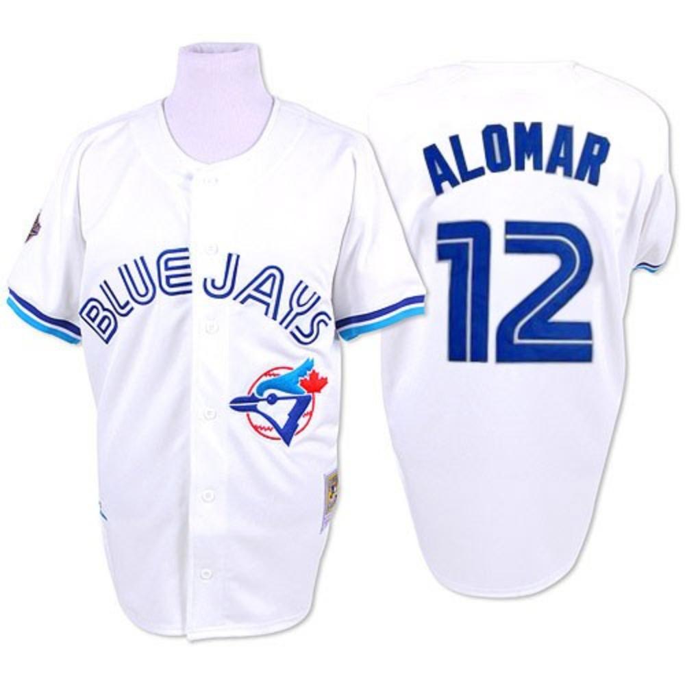 Toronto Blue Jays Roberto Alomar White 1993 Throwback Jersey