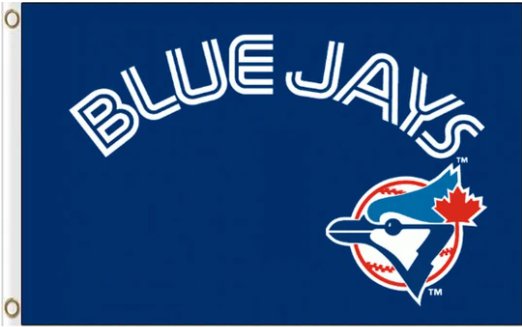 Toronto Blue Jays Sport 3X5Ft Banner USA Polyester with Brass Grommets