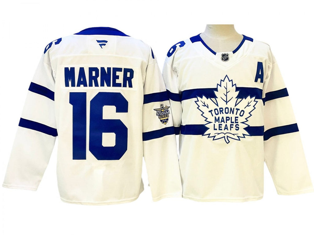 Toronto Maple Leafs #16 Mitchell Marner 2018 Stadium Series Jersey - White
