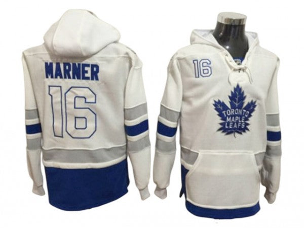 Toronto Maple Leafs #16 Mitchell Marner Hoodie - White