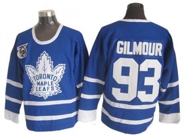 Toronto Maple Leafs #93 Doug Gilmour Blue Home Jersey