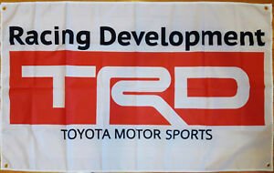 Toyota Racing TRD Motorsports Flag 3X5 Ft Polyester Banner USA 90x150cm