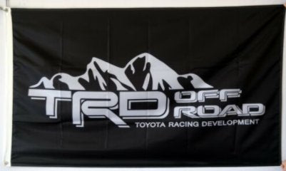 Toyota TRD Off Road Flag Racing Development Car Flag 3X5 Ft Polyester Banner USA 90x150cm