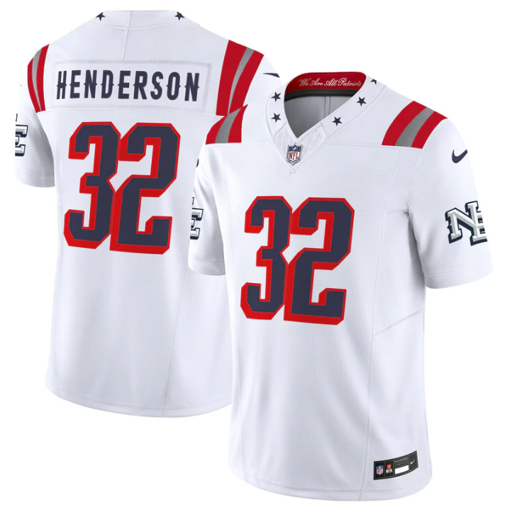 TreVeyon Henderson Jersey #32 Rivalries 2025 Vapor Limited Stitched