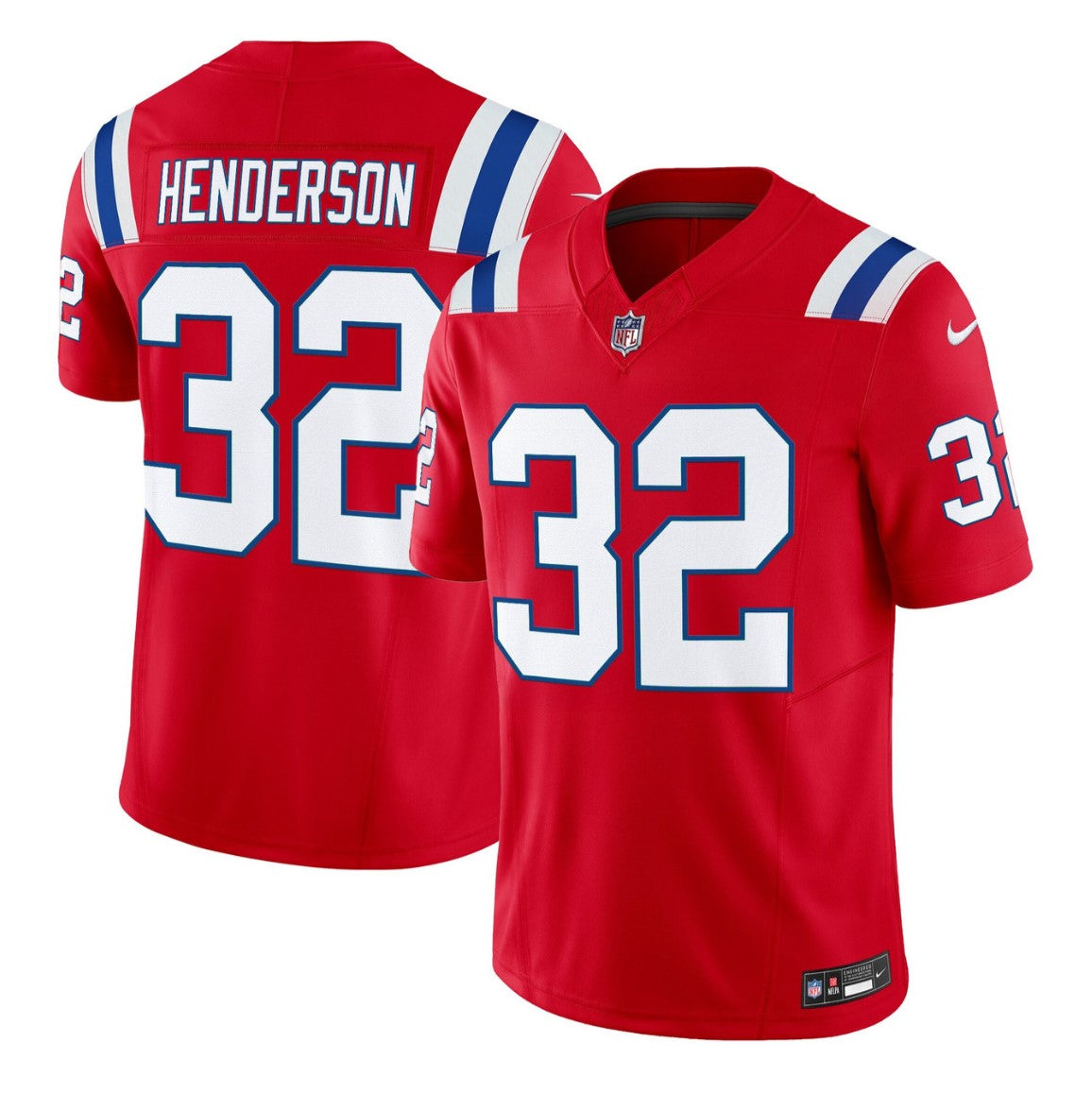 TreVeyon Henderson Jersey #32 Throwback Football Vapor Limited Stitched