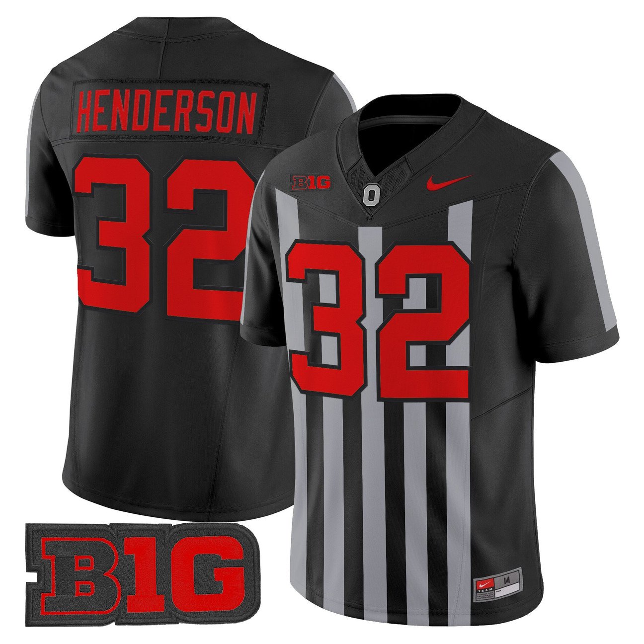 Treveyon Henderson Jersey #32 Ohio State Buckeyes Throwback Stitched