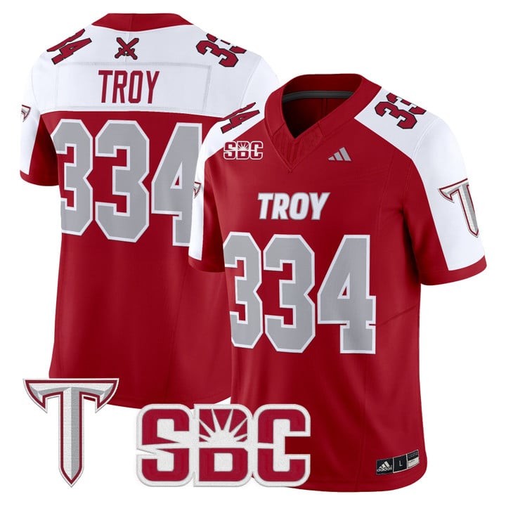 Troy Jersey #334 Troy Trojans 2025 Vapor Limited Stitched