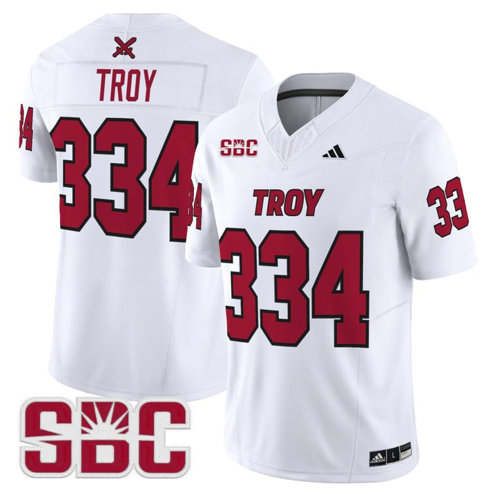 Troy Jersey #334 Troy Trojans 2025 Vapor Limited Stitched