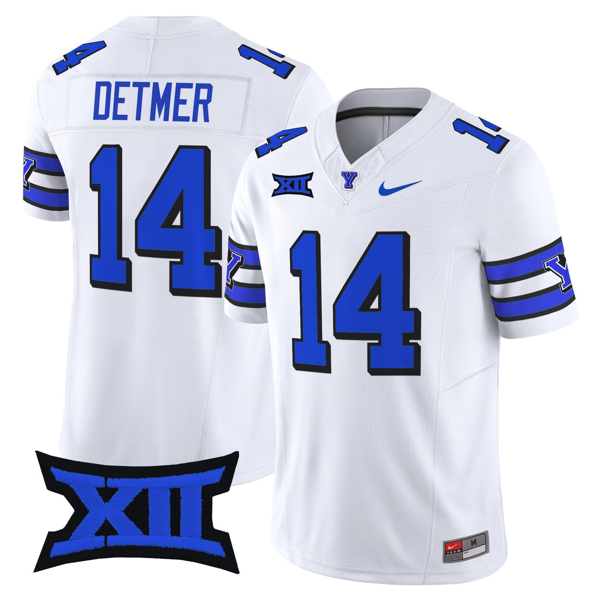 Ty Detmer Jersey #14 BYU Cougars 2025 Vapor Limited Stitched 1996 Throwback