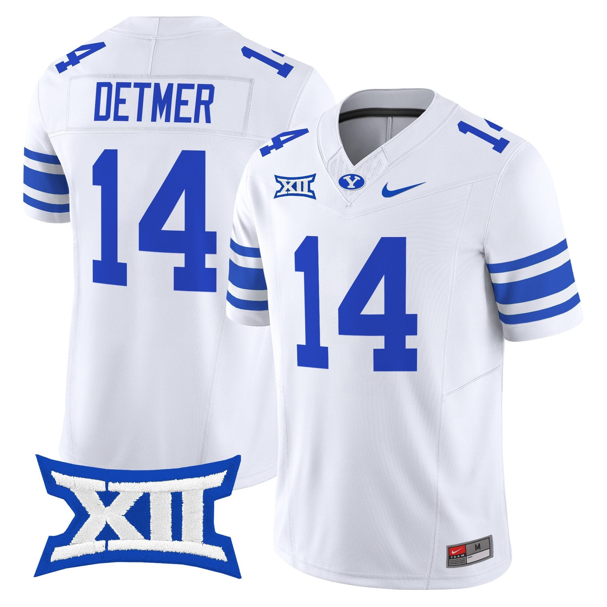 Ty Detmer Jersey #14 BYU Cougars 2025 Vapor Limited Stitched White