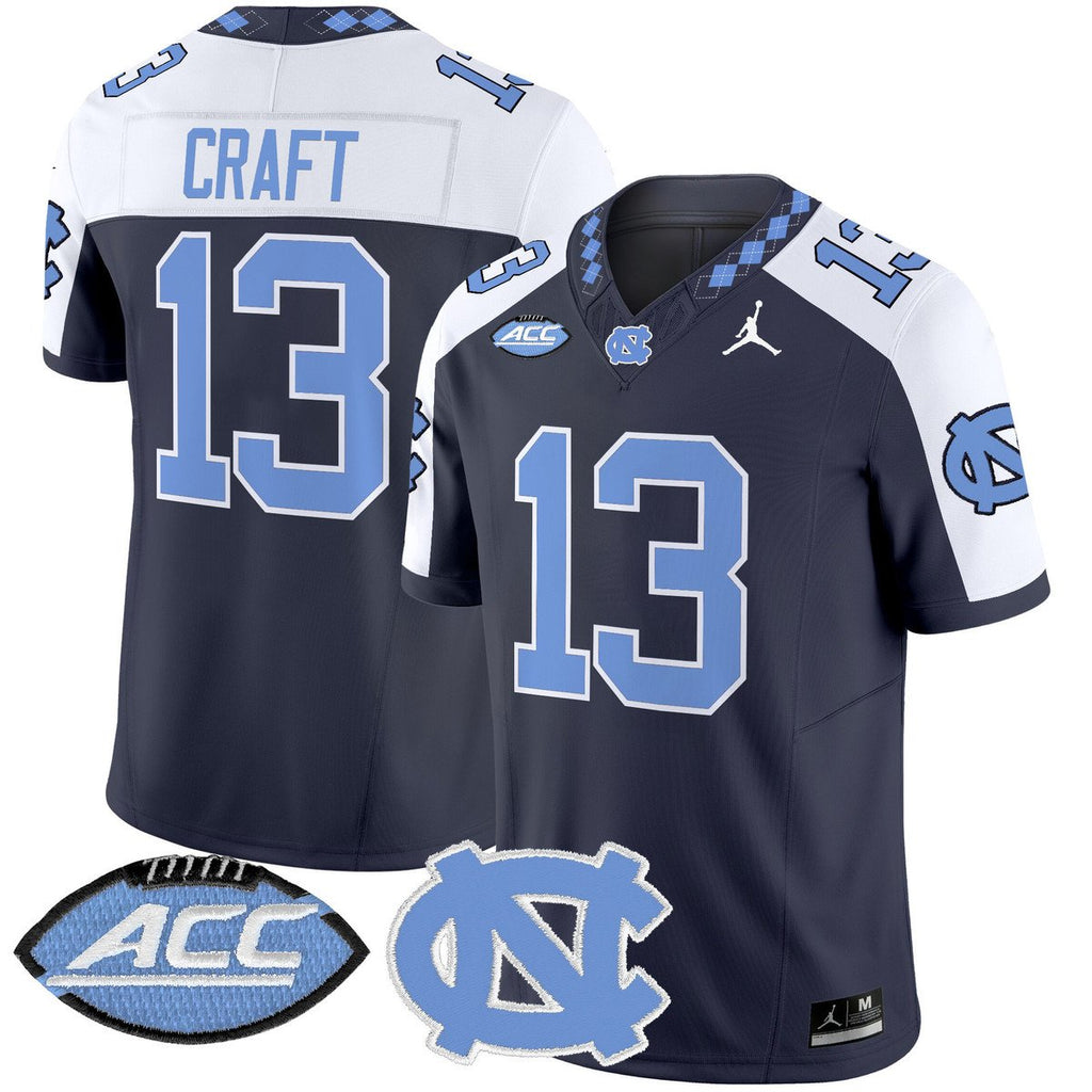 Tylee Craft Jersey #13 North Carolina Tar Heels 2025 Limited Stitched Navy Alter