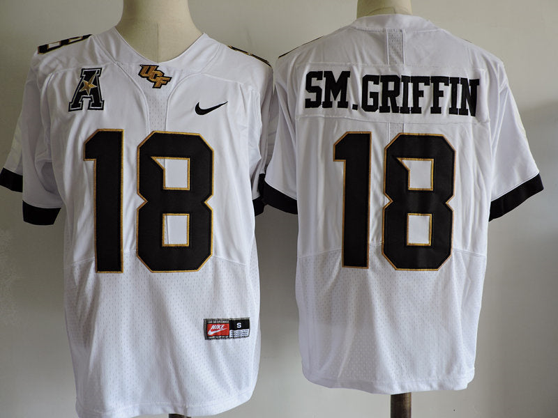 UCF Knights #18 Shaquem Griffin College Football Jersey White