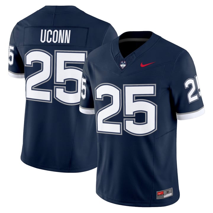 UConn Jersey #25 UConn Huskies 2025 Vapor Limited Stitched