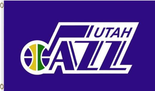 Utah Jazz Club US Flag 3X5Ft Polyester Banner USA Digital Print