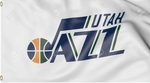 Utah Jazz Team US Flag 3X5Ft Polyester Banner USA Digital Print