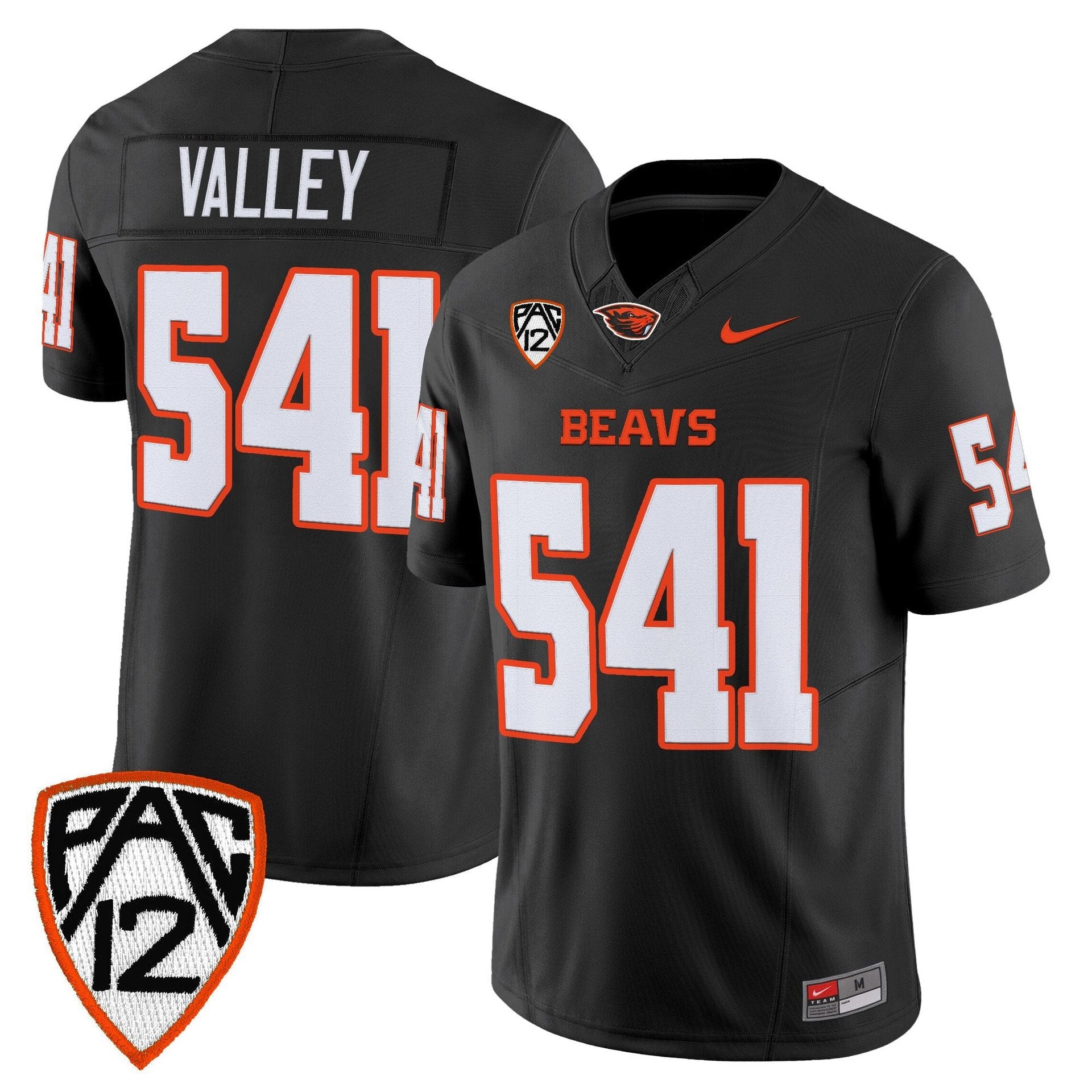 Valley Jersey #541 Oregon State Beavers 2025 Limited Stitched Black