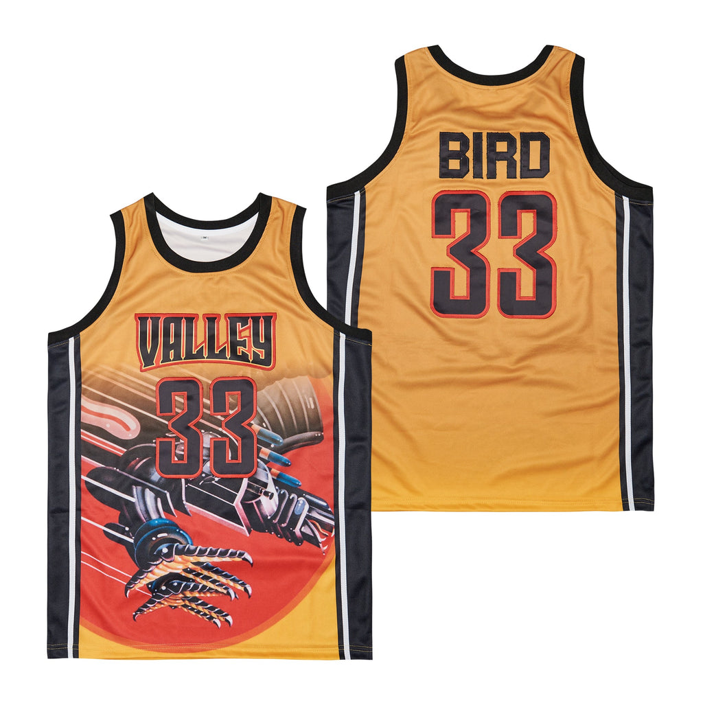 Valley #33 Bird Movie Basketball Jersey