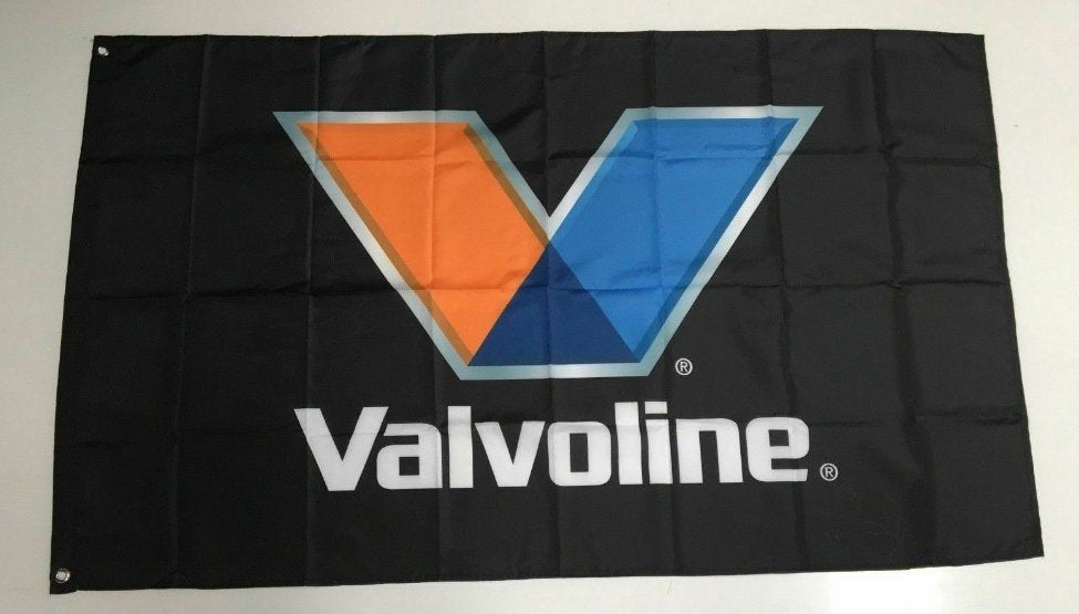 Valvoline Flag - Car Racing Performance Power Motor Oil Mechanic 3x5ft