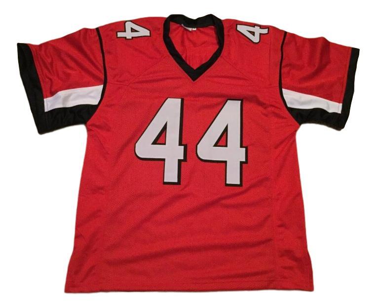 Vic Beasley Jr. CUSTOM STITCHED Unsigned Football Jersey Red